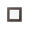 ATN320601 - ATLASDESIGN NATURE 1-постовая РАМКА, ОРГАНИЧЕСКОЕ СТЕКЛО МОККО
