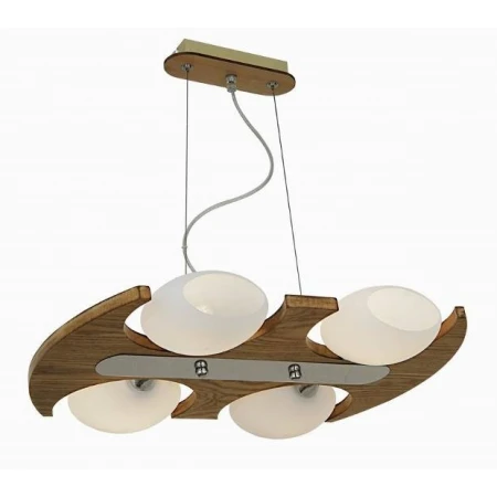 85388/4P WOOD+CH (1) Люстра 