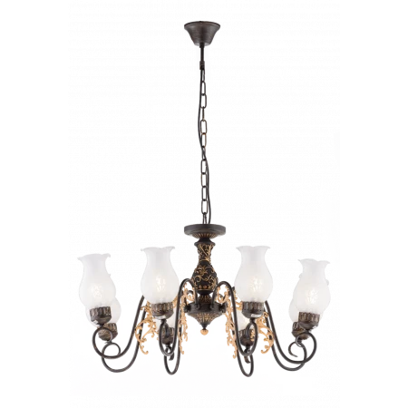 85676/8 BK+GD (1) Люстра 