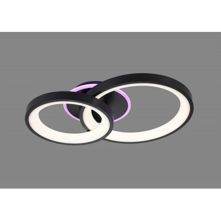 A901/1+1 BK+RGB (1) Люстра MN (RL) 