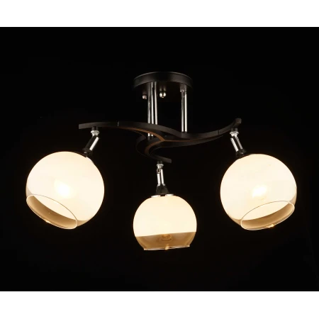 3664/3 BK+CR (4) Люстра (RL) 