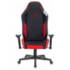Игровое кресло HERO BATTLEZONE PRO, красный, черный, текстиль, экокожа