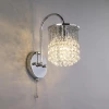 Бра с хрусталем Eurosvet 3222/1 хром Strotskis