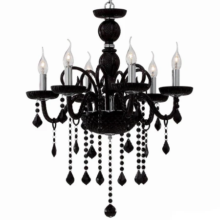 Хрустальная люстра Ideal Lux GIUDECCA SP6 NERO GIUDECCA