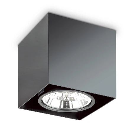 Точечный светильник Ideal Lux MOOD PL1 D15 SQUARE NERO