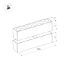 Трековый светодиодный светильник Arlight Mag-Dots-Fold-25-S1004-30W Day4000 034233 Трековый светодиодный светильник Arlight Mag-Dots-Fold-25-S1004-30W Day4000 034233