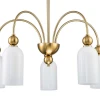 Потолочная люстра Escada ODE 686/5PL Copper Потолочная люстра Escada ODE 686/5PL Copper