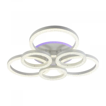 Потолочная светодиодная люстра Profit Light 5894/3+3A WHT