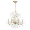 Подвесная люстра Crystal Lux Odelis SP6 Gold