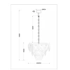 Подвесная люстра Arte Lamp Kapri A4078LM-6GO