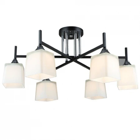 Потолочная люстра Seven Fires Semel WD3640/6C-BK-CR-WT