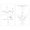 Встраиваемый светильник Ambrella light Techno Spot Standard Tech A8925