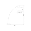 Торшер TK Lighting 5488 Moby Green