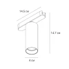 Трековый светодиодный светильник Arte Lamp Rapid A2956PL-1BK