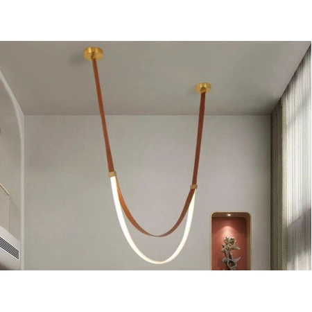 Люстра подвесная Alfa Light F4324-04 L60*H120 Reddish brown