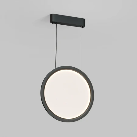 Подвесной вертикальный светодиодный светильник Denkirs Veil DK6604-BK