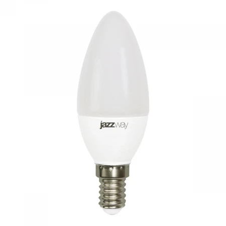 Лампа светодиодная Jazzway E27 7W 3000K матовая 1027825-2