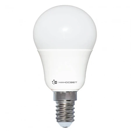 Лампа светодиодная Наносвет E14 6.5W 4000K матовая LE-P45-60/E14/940 L205