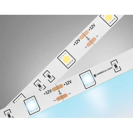 Светодиодная лента Ambrella Light 7,2W/m 30LED/m 5050SMD холодный белый 5M GS1803