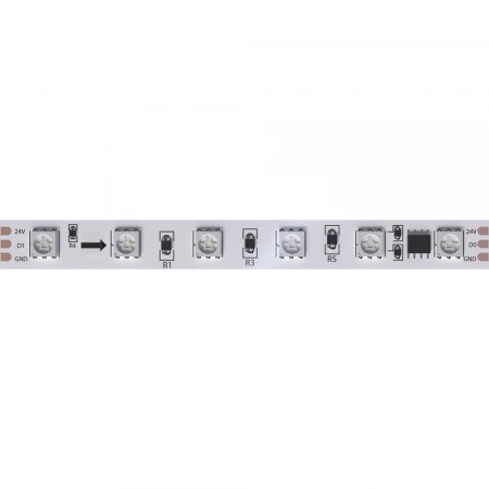 Светодиодная лента 24V 14,4W/m RGB 5м Arte Lamp SPI A2406010-05-RGB