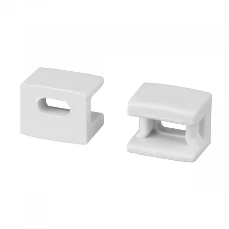 Заглушка Arlight Plintus-Fantom White с отверстием 043607