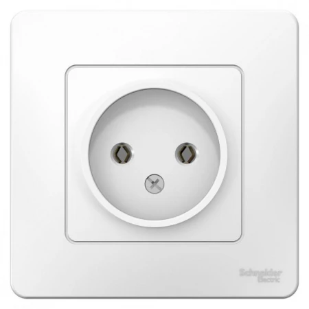 Розетка 2К Systeme Electric Blanca 16A 250V белая BLNRS000011