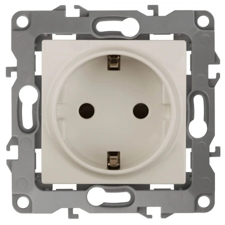 Розетка ЭРА 12 2P E Schuko 16A 250V винтовой зажим 12-2011-02 Б0029235