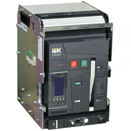 AR-A2C TT10 3P W HR/VR Выключатель автоматический воздушный 55кА IEK AR-ACB-3VA-055-1000A-TTCF