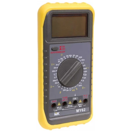 Мультиметр цифровой PROFESSIONAL MY62 IEK TMD-5S-062
