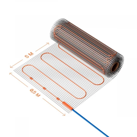 Нагревательный мат Voltum 150 Вт/м 5 м 2,5 м2 VLT01-150-2.5