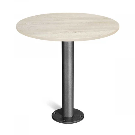 Кухонный стол Sheffilton SHT-T13/80 ЛДСП черный муар/дуб беленый 2040099501