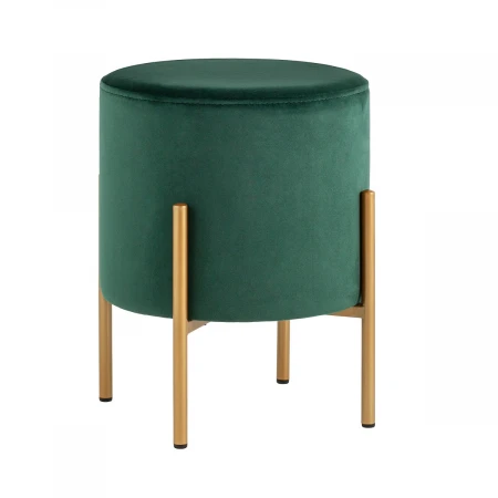 Пуф Stool Group Кейси велюр зелёный vd-keysi-b19