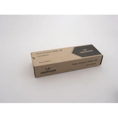 Блок питания LEDS POWER 300Вт 12В BLACK 003061