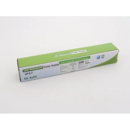 Блок питания LEDS POWER 20Вт 12В IP67 алюминий SLIM 005102
