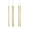 L5T747333 Люстра TUBO LED 25W 1500LM 25G ЗОЛОТО 3000K