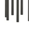 L8T747347 Люстра TUBO LED 40W 2560LM 25G ЧЕРНЫЙ 4000K