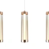 Подвесной светодиодный светильник Indigo Rilucente 11061/3P Gold V000150L