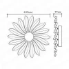 Управляемый светодиодный светильник Liliya double 85w R-633-WHITE-220-IP44 Estares ASTRELLA Maysun