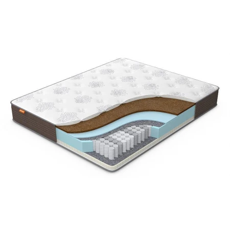 Матрас полутораспальный Comfort Duos Soft/Middle (Brown) 1900х1400