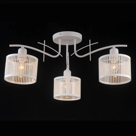 Люстра Natali Kovaltseva AMSTERDAM 81053-3C SATIN WHITE AMSTERDAM