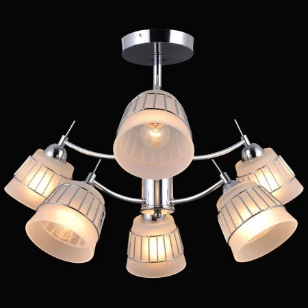 Люстра Natali Kovaltseva FRIENDLY 75088/6C CHROME FRIENDLY