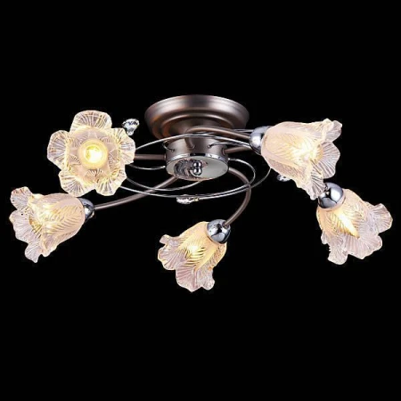 Люстра Natali Kovaltseva 11449/5C NICKEL, CHROME 11449