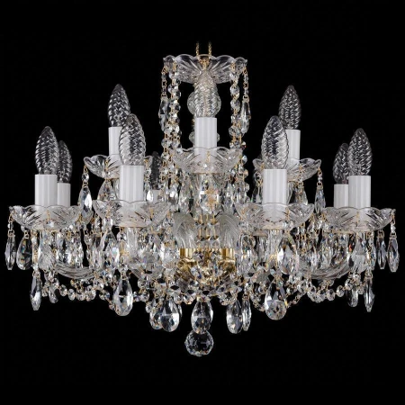 Хрустальная люстра Bohemia Ivele Crystal 1402/8+4/195/G