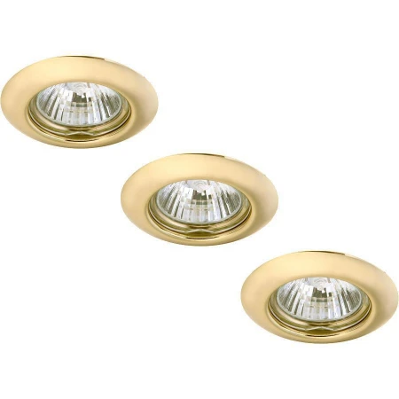 Точечный светильник Arte Lamp A1203PL-3GO Praktisch