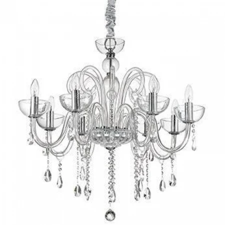 Люстра Ideal Lux CANALETTO SP8 TRASPARENTE CANALETTO