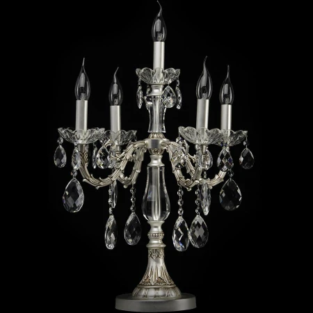 Хрустальная настольная лампа CHIARO 604030405 Стефания