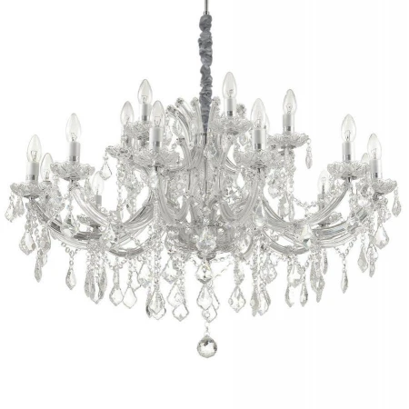 Хрустальная люстра Ideal Lux NAPOLEON SP18 CROMO