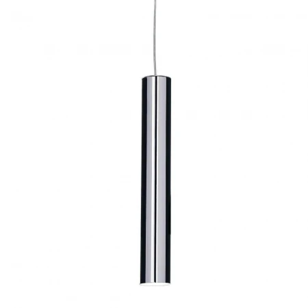 Подвесной светодиодный светильник Ideal Lux Ultrathin D040 Round Cromo