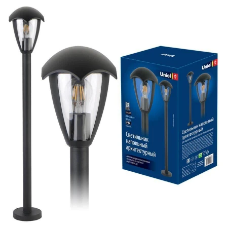 Уличный светильник (UL-00006817) Uniel UUL-T80A 60W/E27 IP54 Black