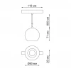 Трековый светодиодный светильник Novotech Flum 358403